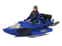 Zestaw Policyjny Helikopter Auto Łódź Dźwięk Broń Lean Toys 7889 3l+