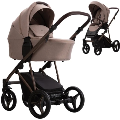 Wózek 2w1 Bebetto Pelpasso 02 Choco