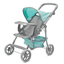 Sportowy wózek dla lalek Baby Mix Lana mint 56091 3l+