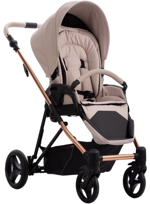 Wózek wielofunkcyjny 2w1 Bebetto Yoddi Premium Class Stella 01