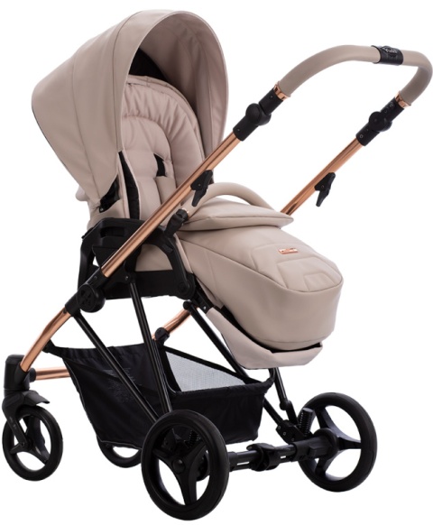 Wózek wielofunkcyjny 2w1 Bebetto Yoddi Premium Class Stella 01