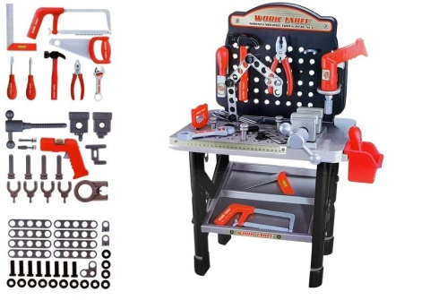 Warsztat Zestaw Narzędzi Wiertarka na Baterie 75 cm Lean Toys 7628 3l+ Warsztat Zestaw Narzędzi Wiertarka na Baterie 75 cm Lean Toys 7628 3l+