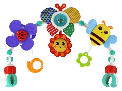 Zawieszka Na Łóżeczko Nosidełko Bujaczek Owady Lean Toys 16309 0+ Zawieszka Na Łóżeczko Nosidełko Bujaczek Owady Lean Toys 16309 0+