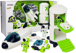 Zestaw Kosmos Astronoma 3w1 Lean Toys Rakieta Dźwięk Światła 7862 3l+