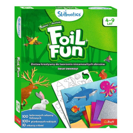 Zestaw kreatywny Skillmatics Foil Fun Świat Zwierząt 62604 4l+