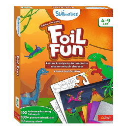 Zestaw kreatywny Skillmatics Foil Fun Kraina Dinozaurów 62606 4l+