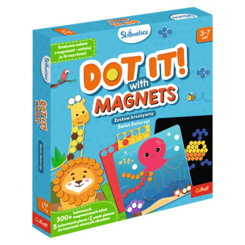 Zestaw Skillmatics Dot it! With Magnets Świat Zwierząt 62601 3l+ Zestaw Skillmatics Dot it! With Magnets Świat Zwierząt 62601 3l+