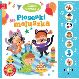 Wydawnictwo Aksjomat. Kółko graniaste. Piosenki dla maluszka. 3758