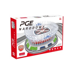 Puzzle 3D Cubic Fun Stadion PGE Narodowy 105 el. 2491 8l+
