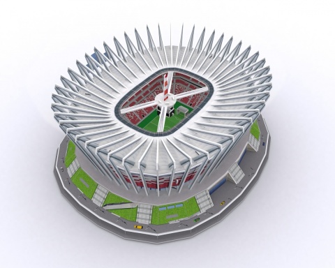 Puzzle 3D Cubic Fun Stadion PGE Narodowy 105 el. 2491 8l+ Puzzle 3D Cubic Fun Stadion PGE Narodowy 105 el. 2491 8l+