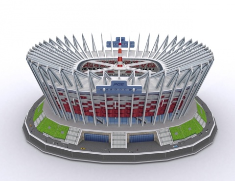 Puzzle 3D Cubic Fun Stadion PGE Narodowy 105 el. 2491 8l+ Puzzle 3D Cubic Fun Stadion PGE Narodowy 105 el. 2491 8l+