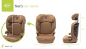 Fotelik samochodowy 100-150 cm 4Baby Nero i-Size Mokka