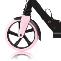 Hulajnoga Lionelo Luca Black Carbon Pink do 100 kg