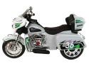 Motor na akumulator dla dziecka Lean Toys Goldwing 3206 szary 3l+