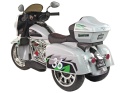 Motor na akumulator dla dziecka Lean Toys Goldwing 3206 szary 3l+