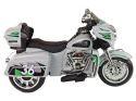 Motor na akumulator dla dziecka Lean Toys Goldwing 3206 szary 3l+