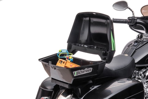 Motor na akumulator dla dziecka Lean Toys Goldwing 3207 czarny 3l+ Motor na akumulator dla dziecka Lean Toys Goldwing 3207 czarny 3l+