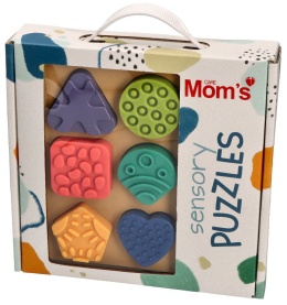 Puzzle sensoryczne kształty Mom's Care 844 0+