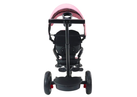 Rowerek trójkołowy Lean Toys PRO550 różowy 27251 6m+ Rowerek trójkołowy Lean Toys PRO550 różowy 27251 6m+