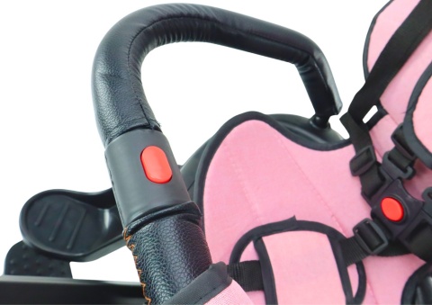 Rowerek trójkołowy Lean Toys PRO550 różowy 27251 6m+ Rowerek trójkołowy Lean Toys PRO550 różowy 27251 6m+