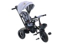 Rowerek trójkołowy Lean Toys PRO550 szary 27252 6m+