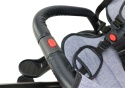 Rowerek trójkołowy Lean Toys PRO550 szary 27252 6m+