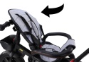 Rowerek trójkołowy Lean Toys PRO550 szary 27252 6m+