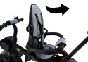 Rowerek trójkołowy Lean Toys PRO550 szary 27252 6m+