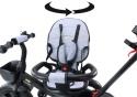 Rowerek trójkołowy Lean Toys PRO550 szary 27252 6m+