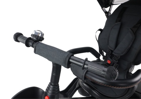 Rowerek trójkołowy Lean Toys PRO550 czarny 27253 6m+ Rowerek trójkołowy Lean Toys PRO550 czarny 27253 6m+