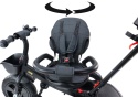 Rowerek trójkołowy Lean Toys PRO550 czarny 27253 6m+