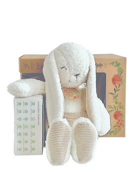Szumio Bunnie biały króliczek z lampką, dźwiękami, bluetooth 0+