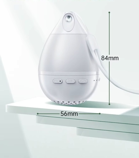 Szumio Bunnie biały króliczek z lampką, dźwiękami, bluetooth 0+