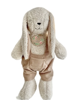 Szumio Bunnie beżowy króliczek z lampką, dźwiękami, bluetooth 0+