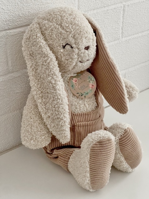 Szumio Bunnie beżowy króliczek z lampką, dźwiękami, bluetooth 0+