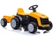 Traktor na akumulator z przyczepą Lean Toys TR1908T żółty 4186 3l+