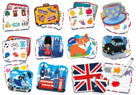 Zabawka edukacyjna Carotina Cię nauczy Mój pierwszy angielski 2883 3l+ Zabawka edukacyjna Carotina Cię nauczy Mój pierwszy angielski 2883 3l+