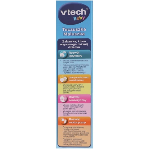 Zabawka edukacyjna VTech Teczuszka Maluszka 60676 6m+ Zabawka edukacyjna VTech Teczuszka Maluszka 60676 6m+