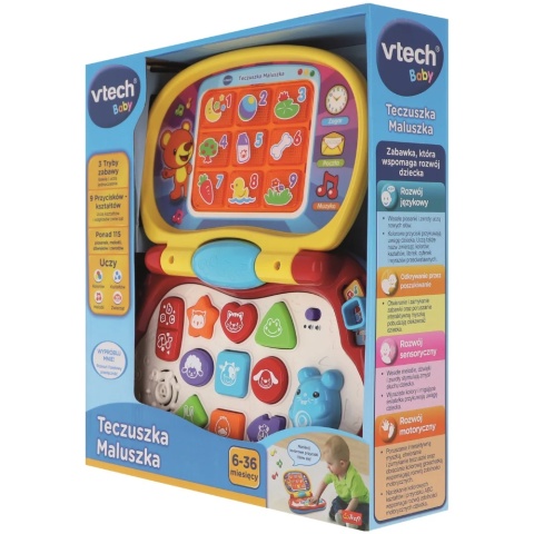 Zabawka edukacyjna VTech Teczuszka Maluszka 60676 6m+ Zabawka edukacyjna VTech Teczuszka Maluszka 60676 6m+