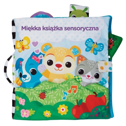 Zabawka interaktywna VTech Miękka książka sensoryczna 62556 6m+