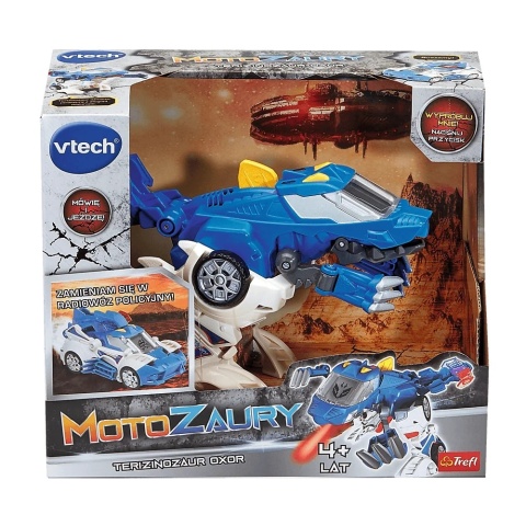 Zabawka interaktywna VTech Motozaury - Terizinozaur Oxor 61941 4l+