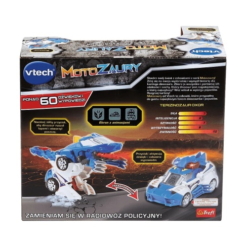 Zabawka interaktywna VTech Motozaury - Terizinozaur Oxor 61941 4l+