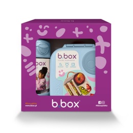 Zestaw Sportowa butelka tritanowa 450 ml + Lunchbox b.box Chill out