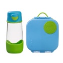 Zestaw Sportowa butelka tritanowa 450 ml + Lunchbox b.box Ocean Breeze