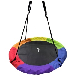 Huśtawka Ogrodowa Bocianie Gniazdo Dla Dzieci Lean Toys 100cm 3l+