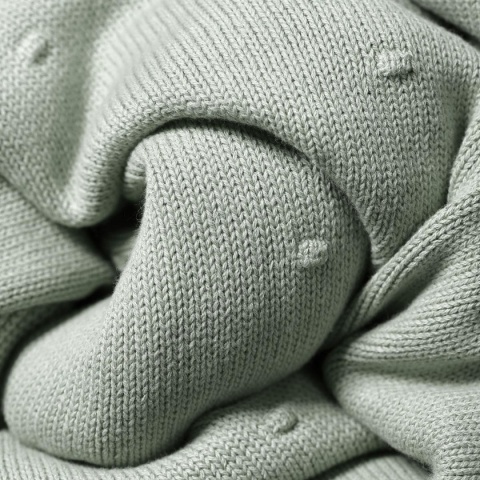 Kocyk bawełniany z flanelowym podszyciem BabyOno 1671/04 75x100 cm