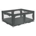 Kojec dla dziecka Lionelo Florence Easy Fold Grey Graphite