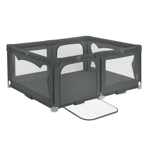 Kojec dla dziecka Lionelo Florence Easy Fold Grey Graphite