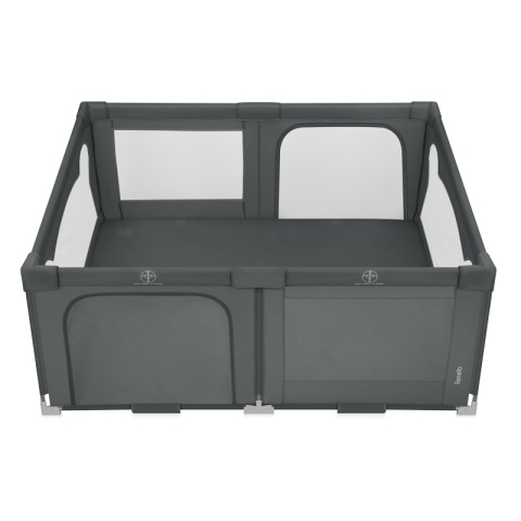 Kojec dla dziecka Lionelo Florence Easy Fold Grey Graphite