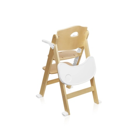 Krzesełko do karmienia Lionelo Floris White Natural do 40 kg